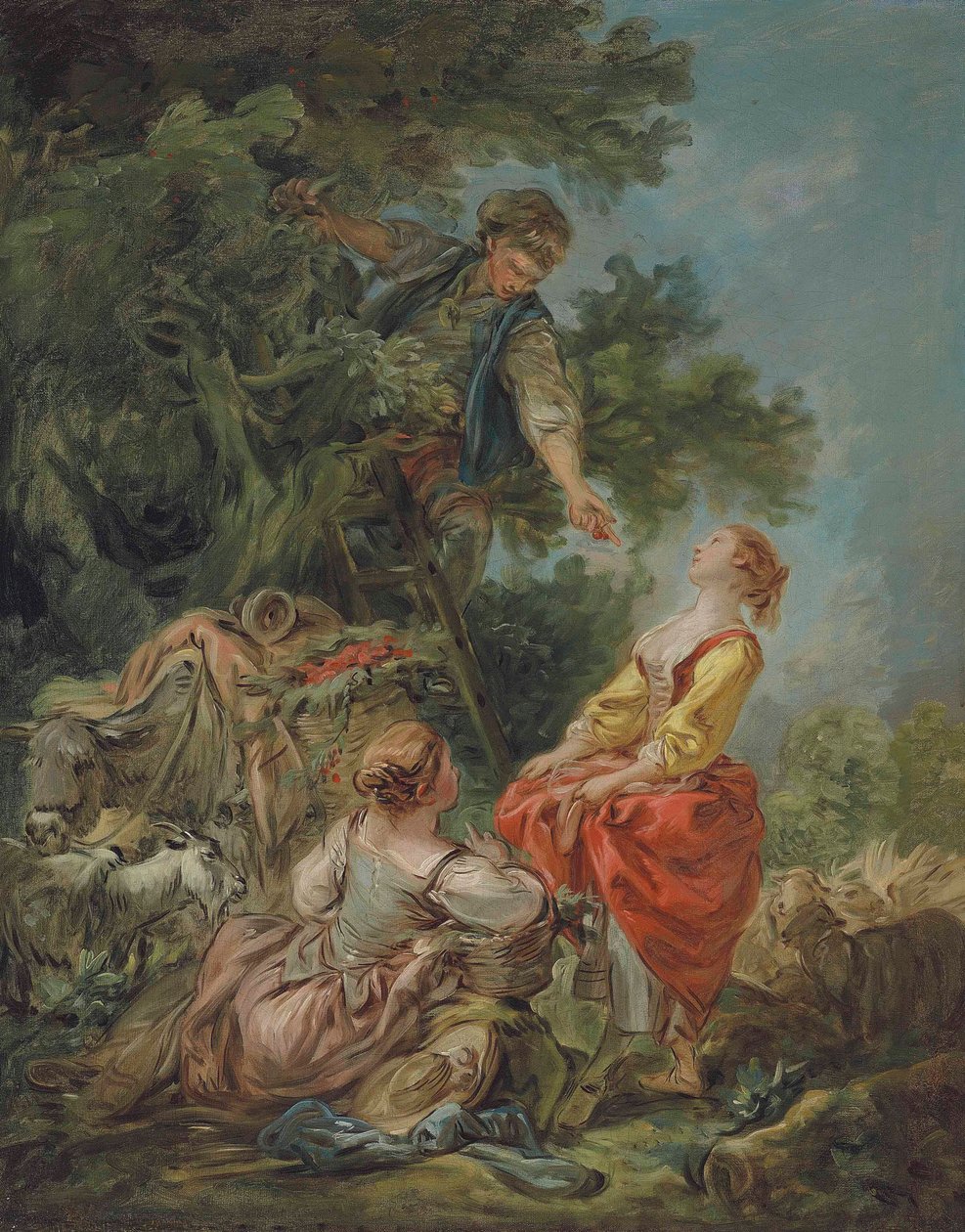 Carnicero - La Cueillette des Cerises de François Boucher