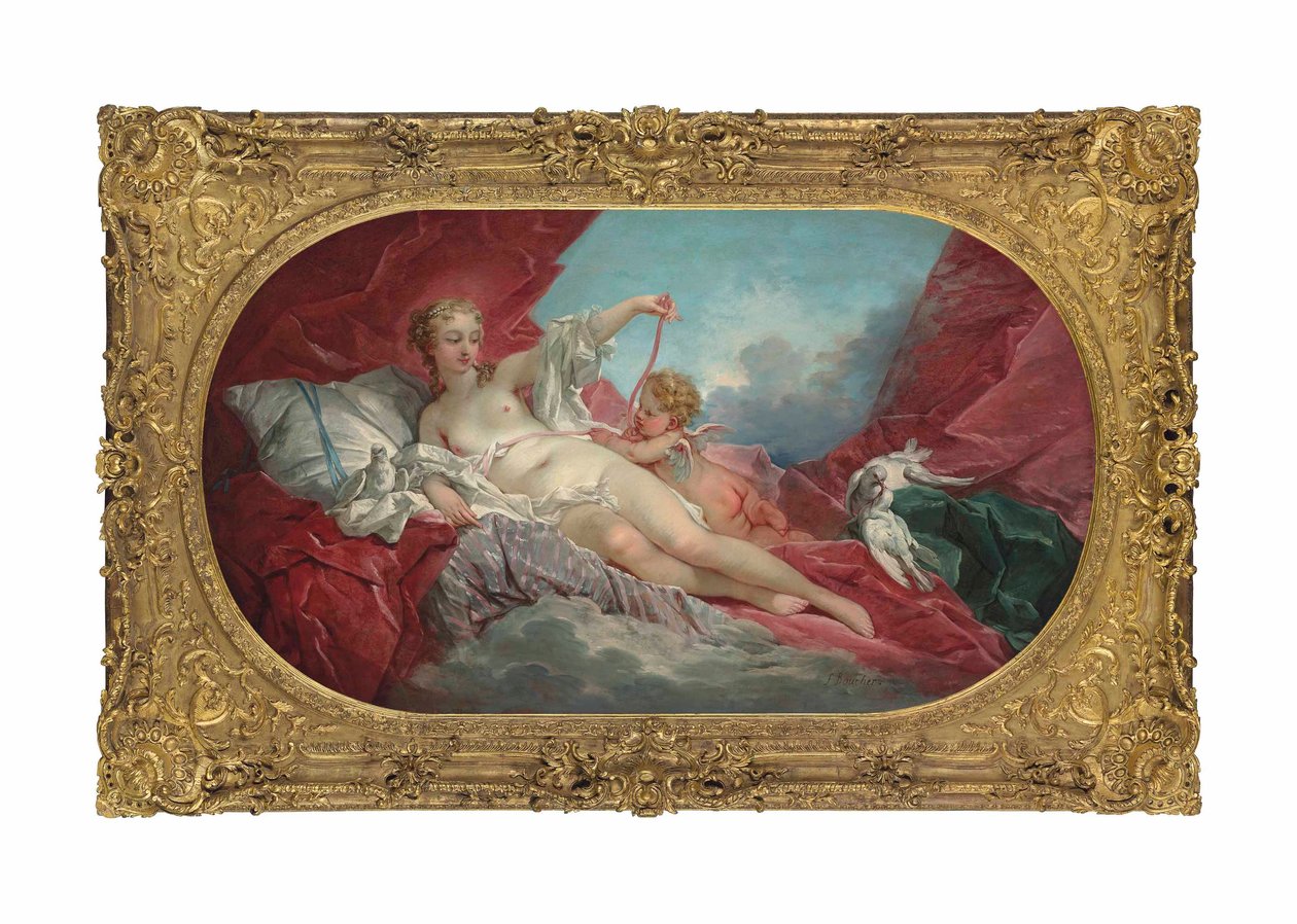 Boucher - Venus y Cupido de François Boucher