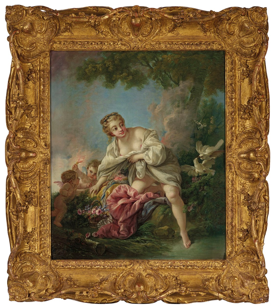 Boucher - Venus y los amantes, 1767 de François Boucher