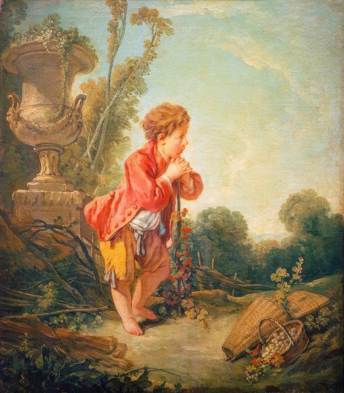 El pequeño viticultor de François Boucher