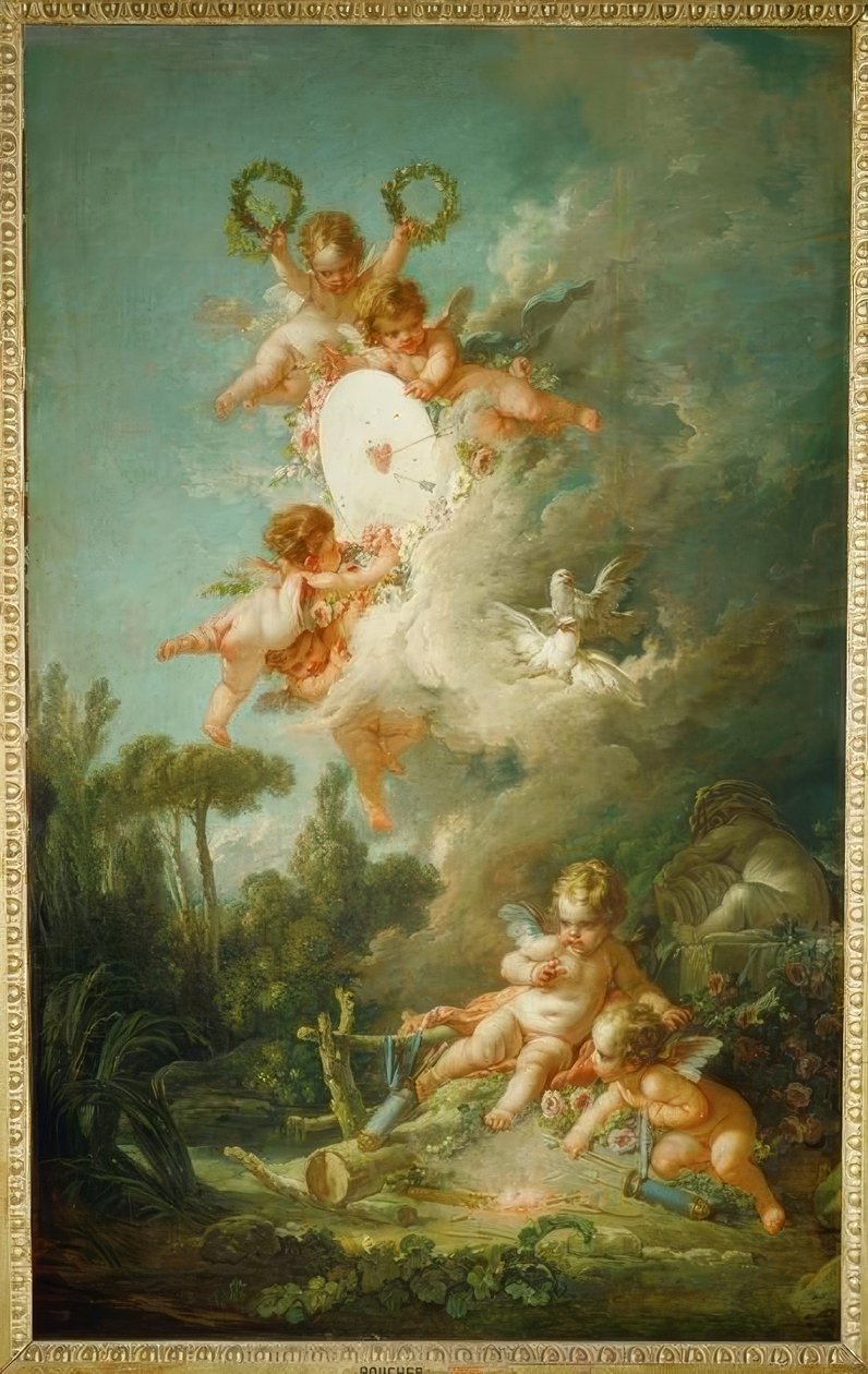 El blanco del amor de François Boucher