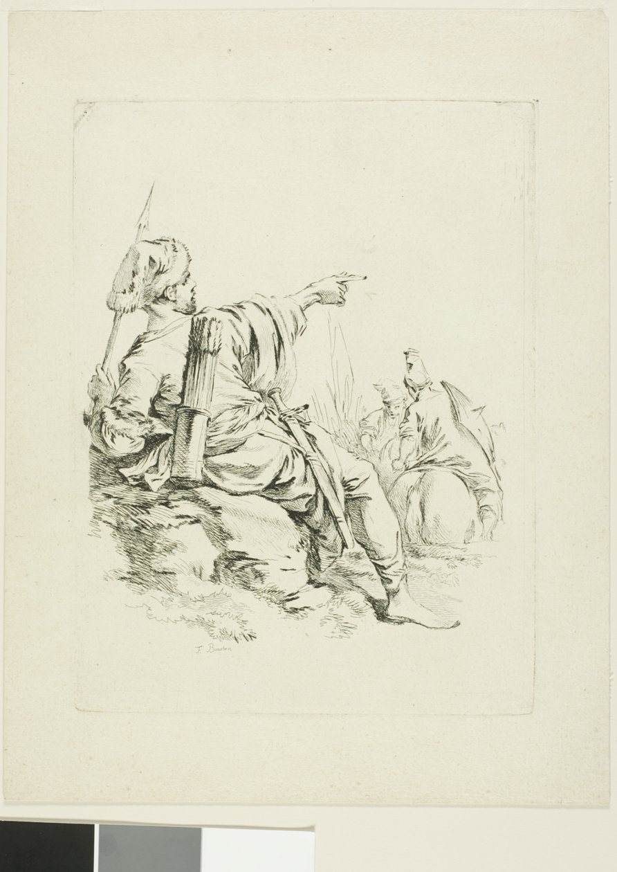 Guerrero oriental de François Boucher