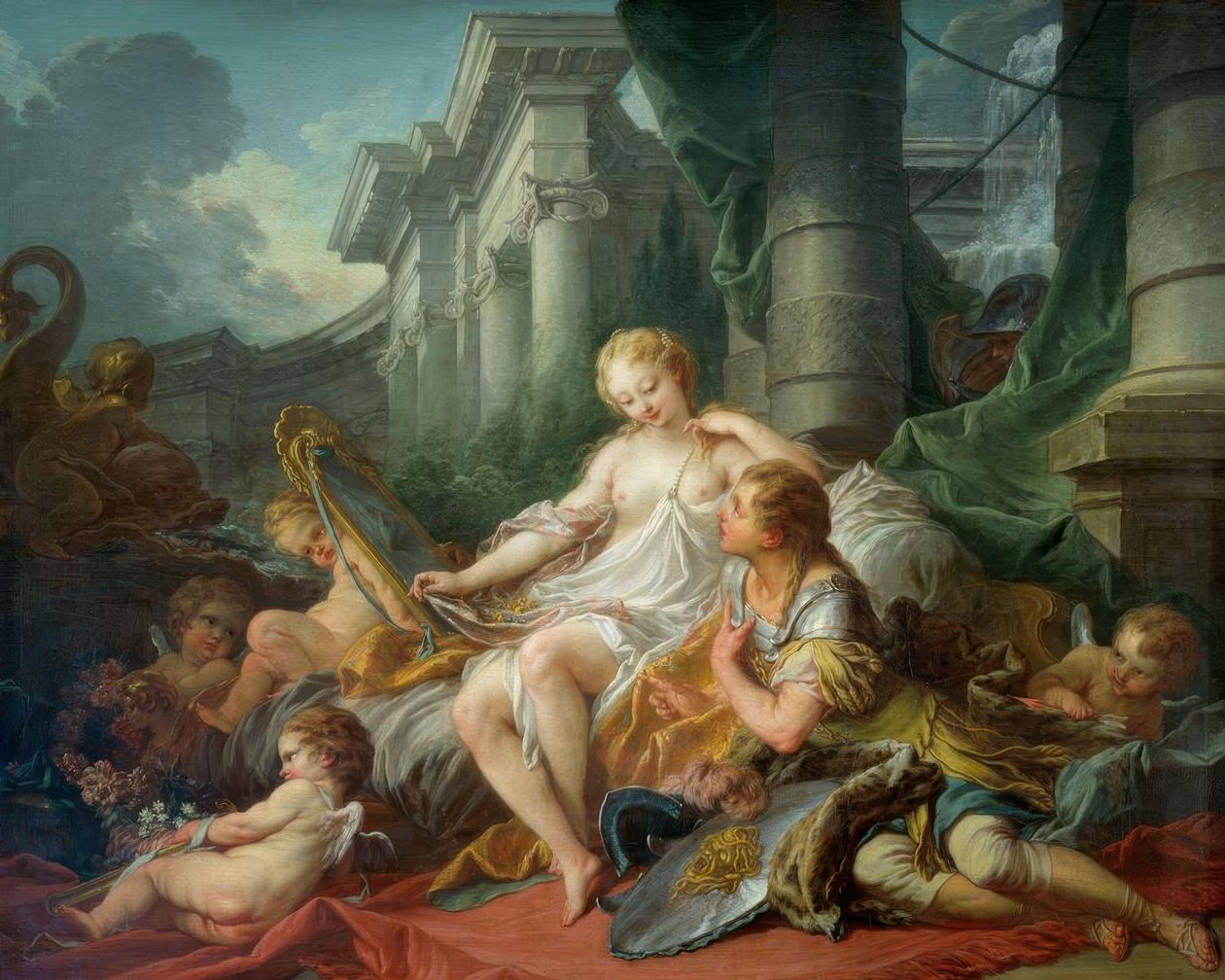 Rinaud y Armide de François Boucher