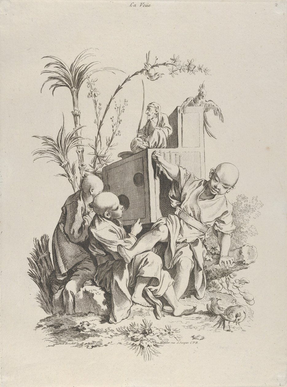 Vista, 1720-70 de François Boucher