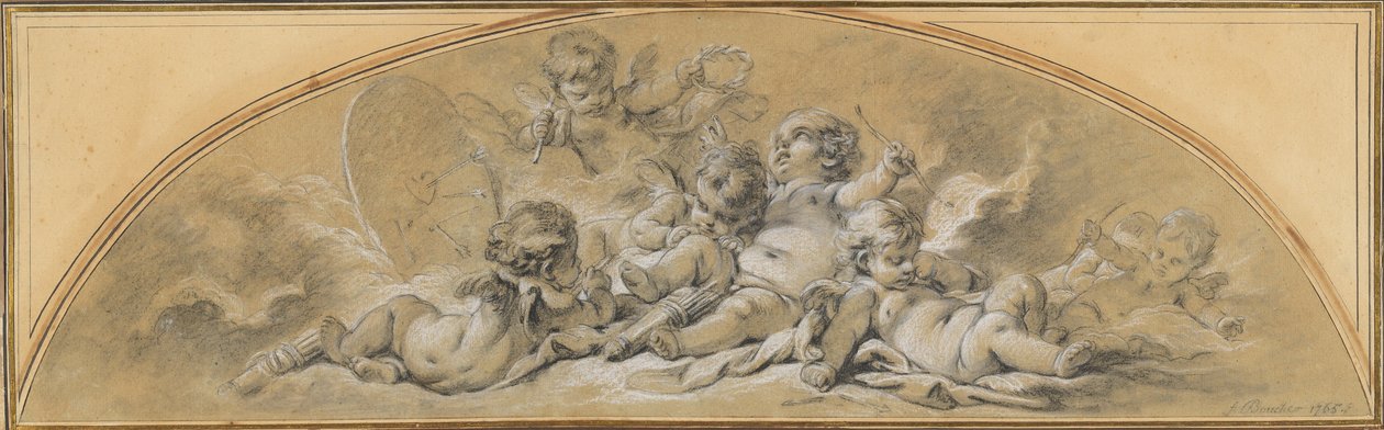 El Concurso de Tiro con Arco de François Boucher