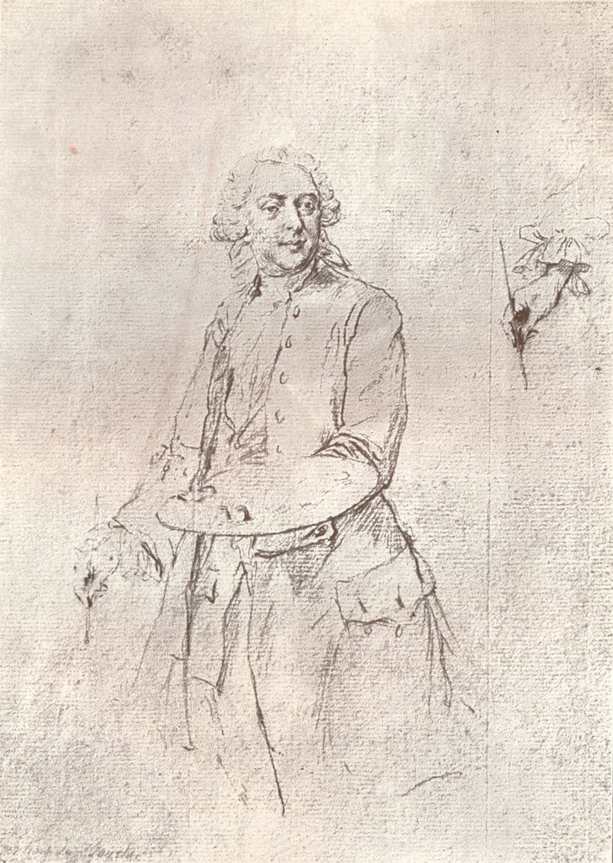 El Artista, siglo XVIII de François Boucher