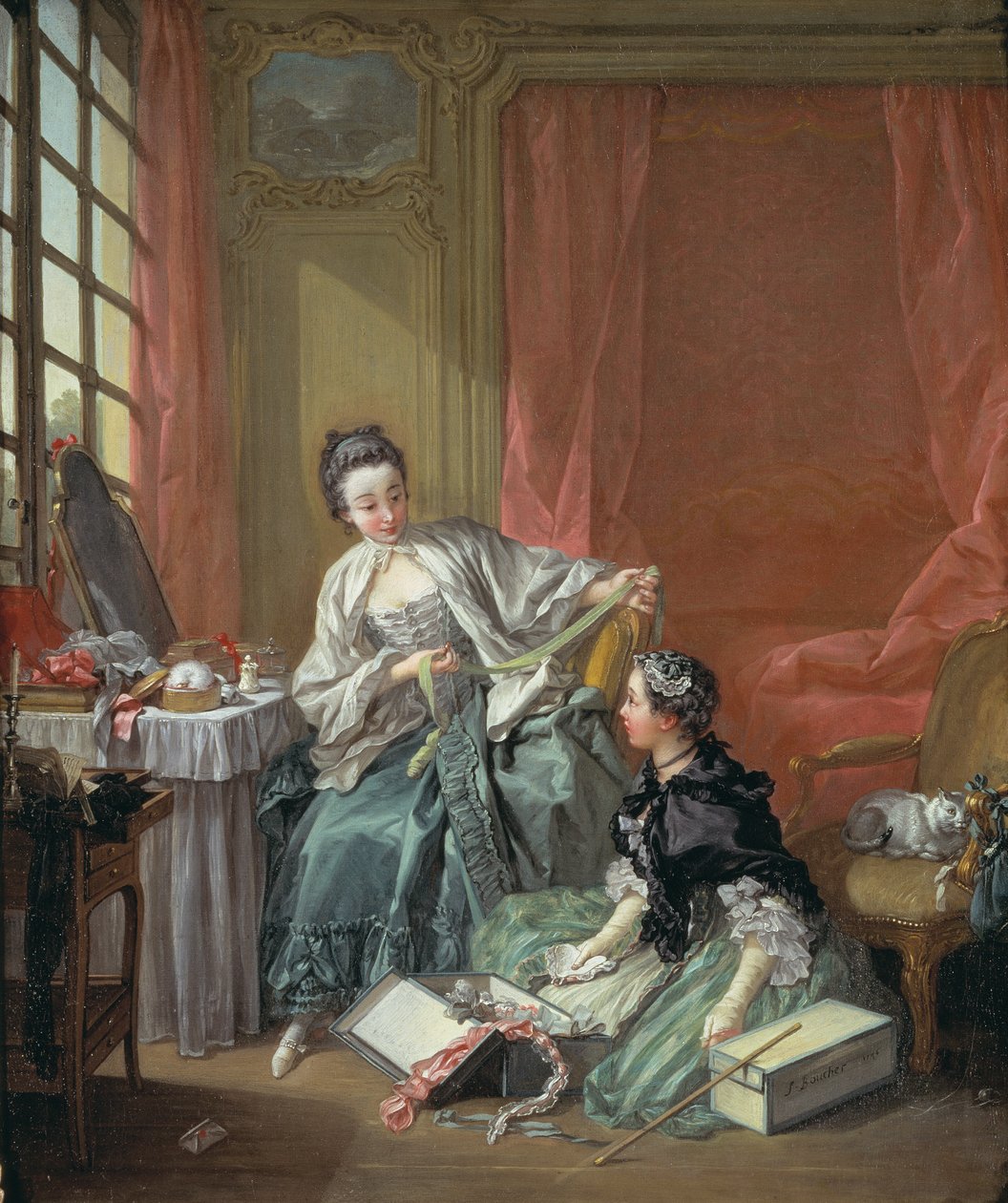 La sombrerera, 1746 de François Boucher