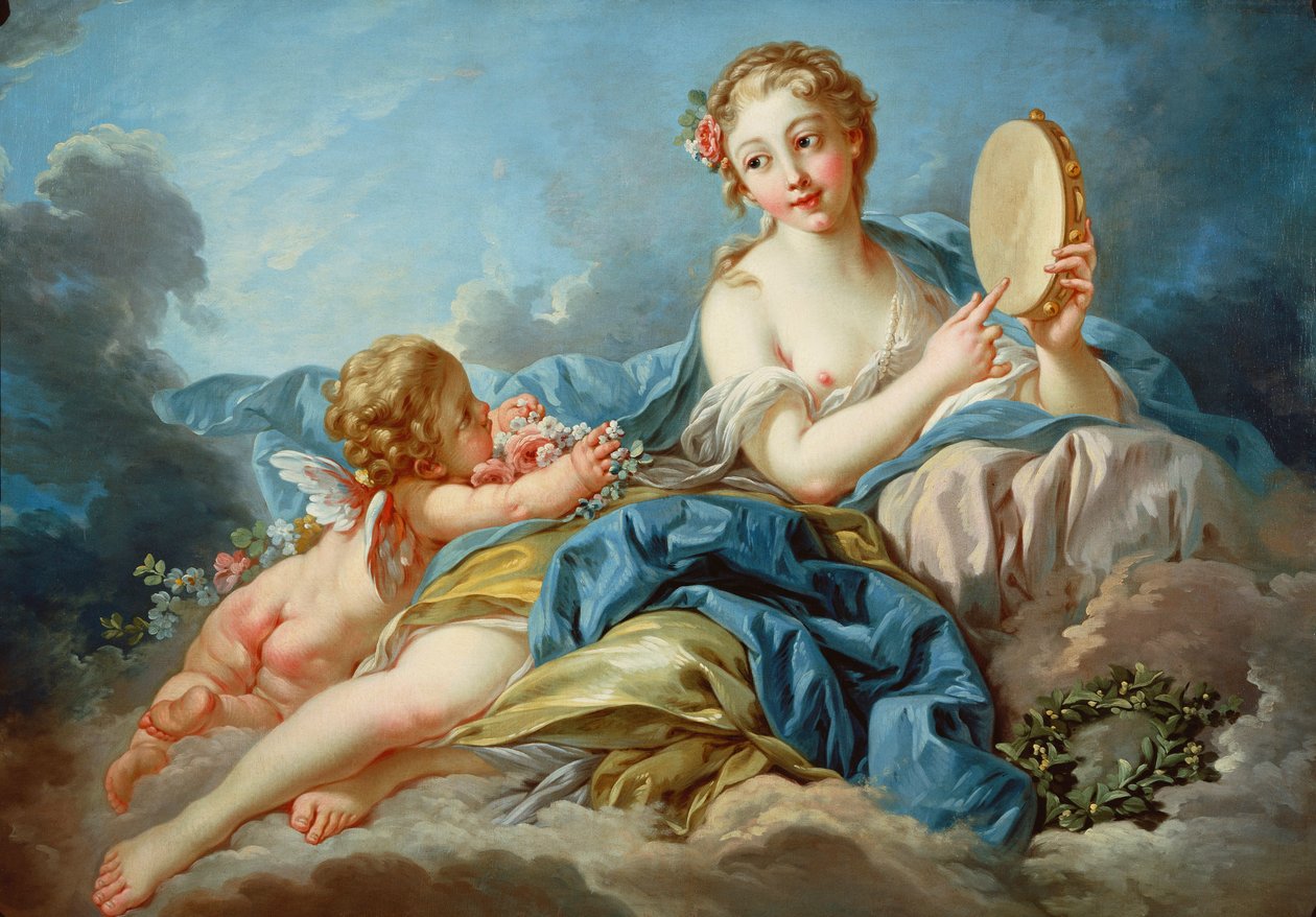 La musa Terpsícore de François Boucher
