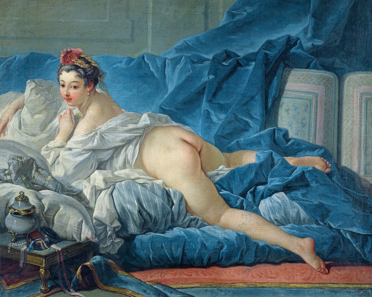 La odalisca, 1745 de François Boucher