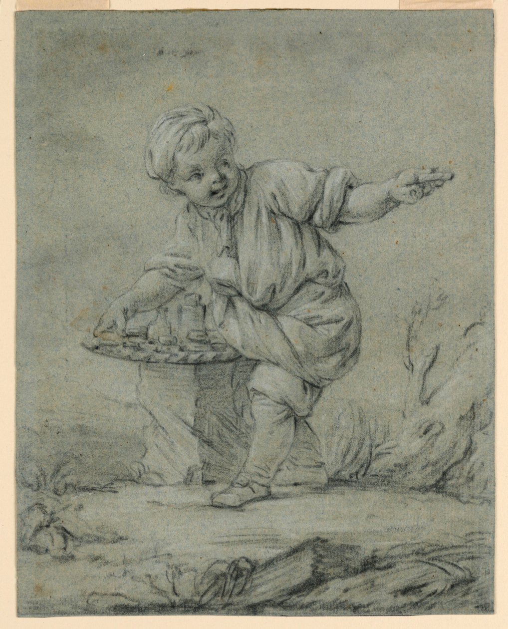 El joven vendedor de François Boucher