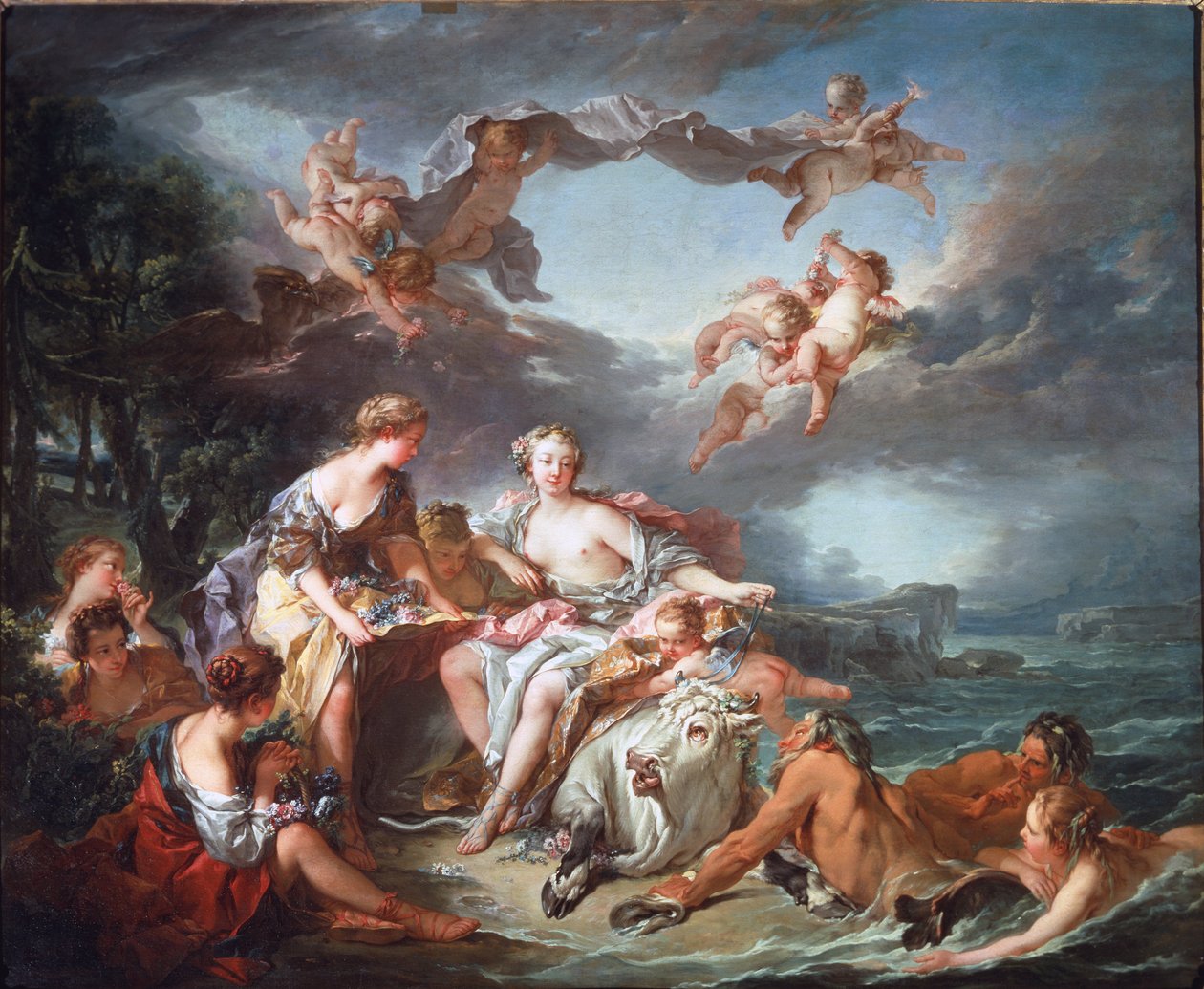 El rapto de Europa de François Boucher