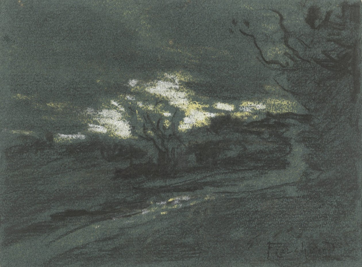 Impresión del paisaje de François Cachoud