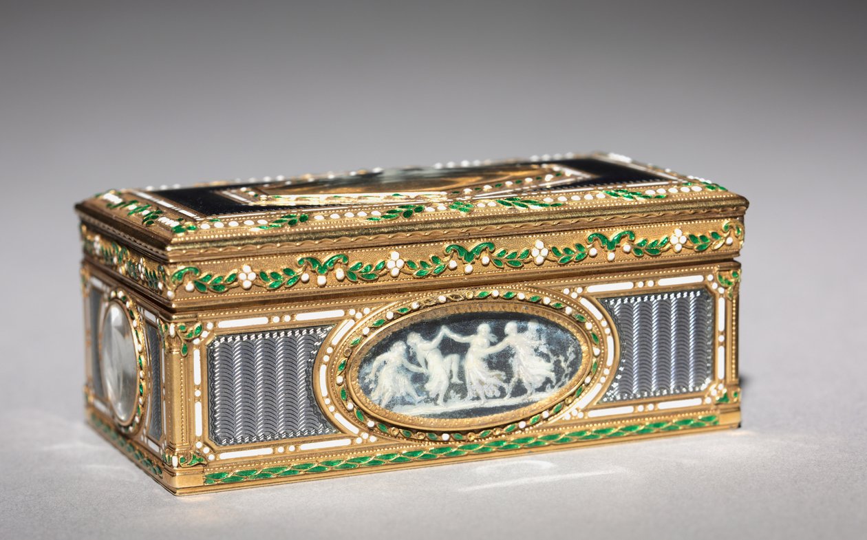 Caja de rapé, 1774-80 de François Chazeray