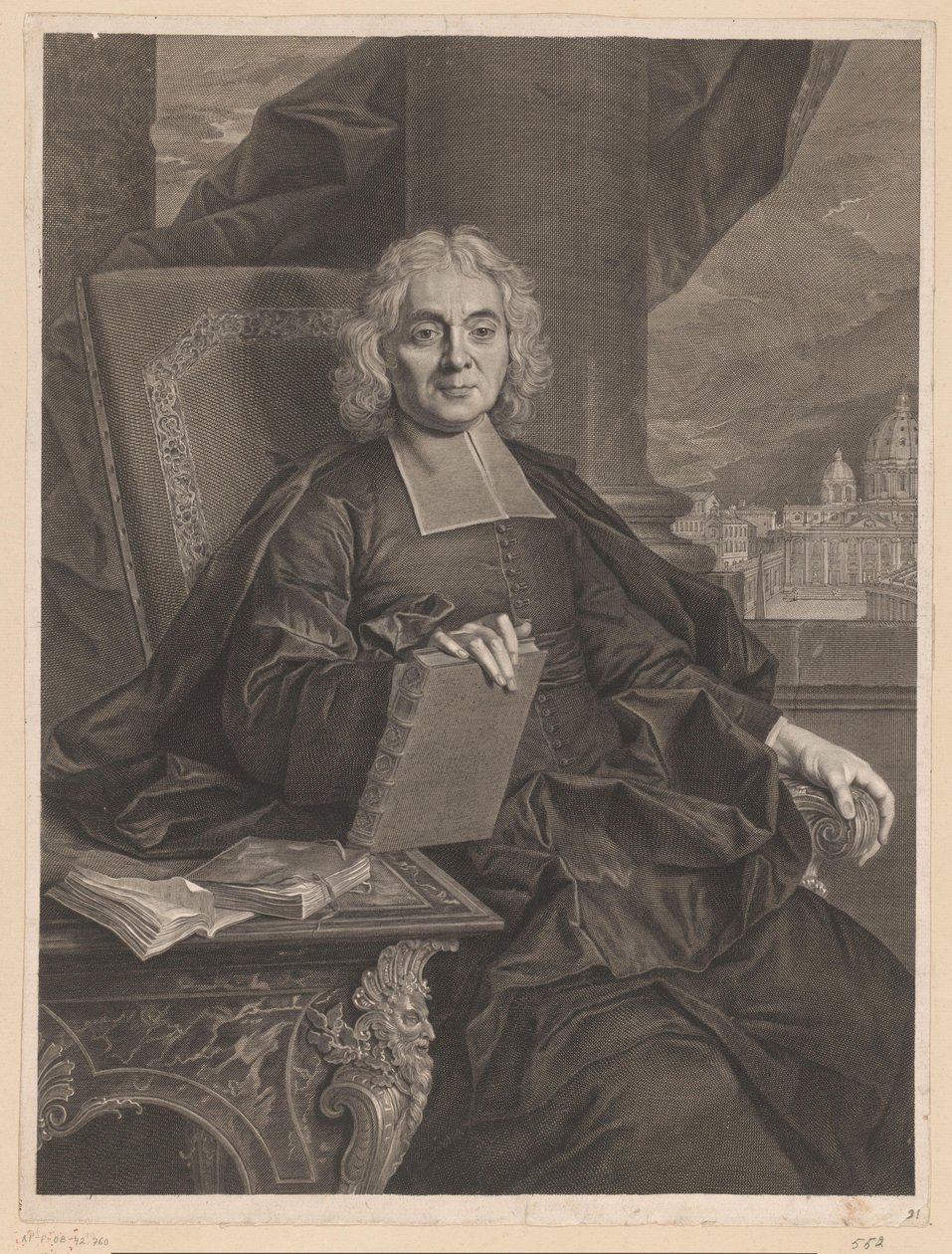 Retrato de Eusèbe Renaudot a los 74 años de François Chéreau (I)
