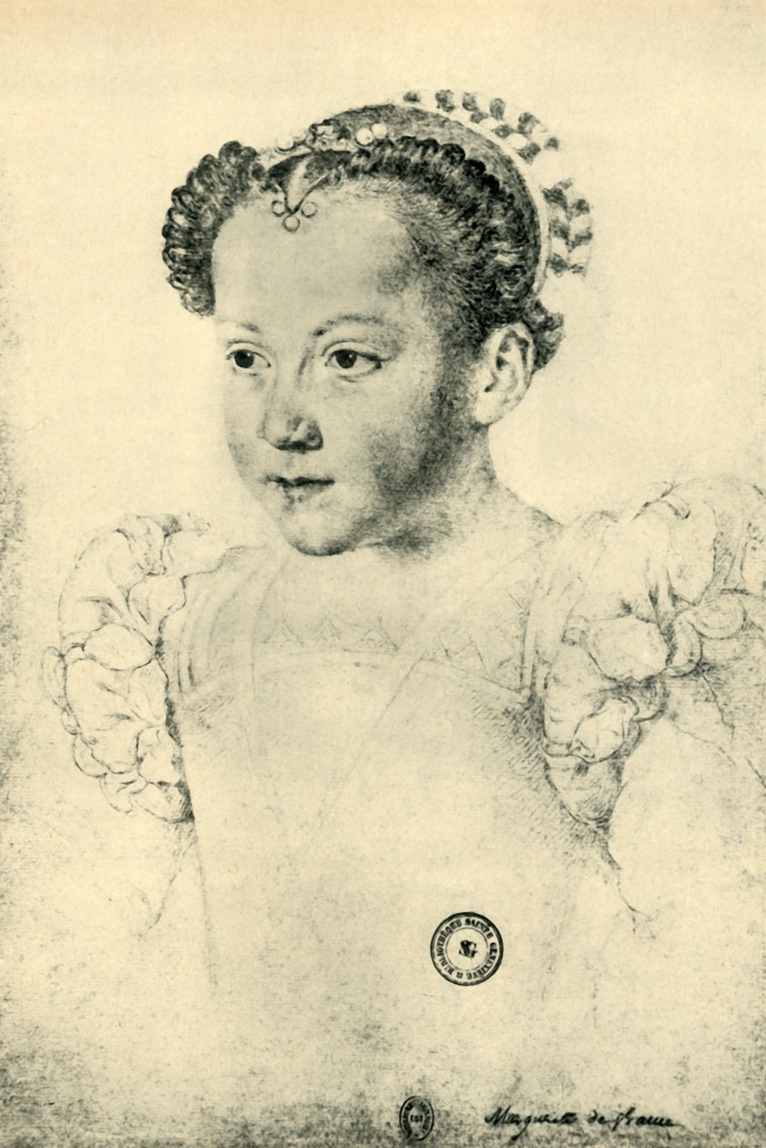 Marguerite de Valois de François Clouet