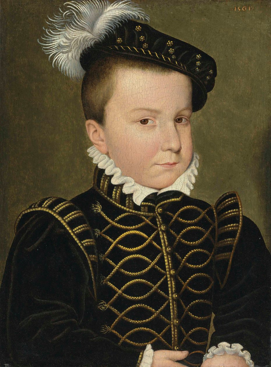 Retrato de Hercule-François, duque de Alençon y de Anjou (1555-1584) de François Clouet