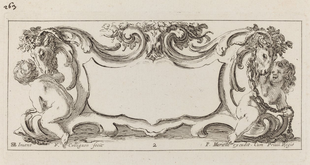 Cartucho de François Collignon after Stefano Della Bella