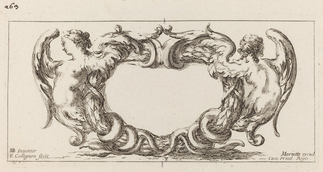 Cartucho de François Collignon after Stefano Della Bella