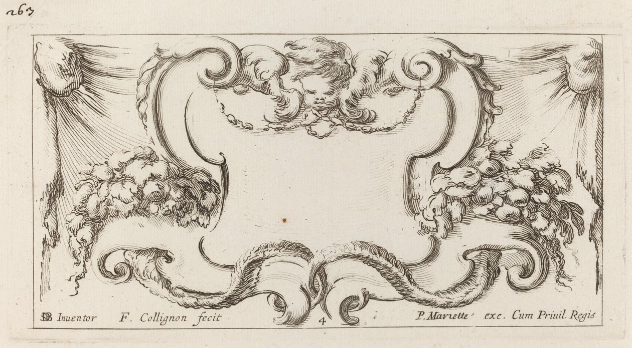 Cartucho de François Collignon after Stefano Della Bella