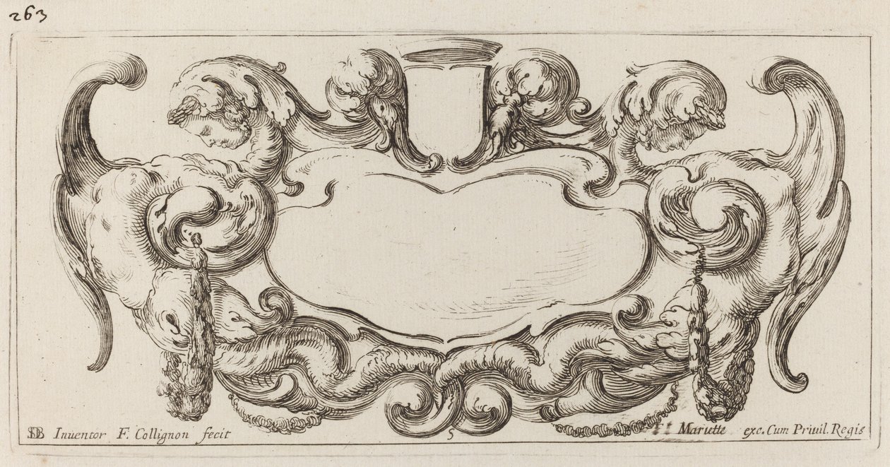 Cartucho de François Collignon after Stefano Della Bella