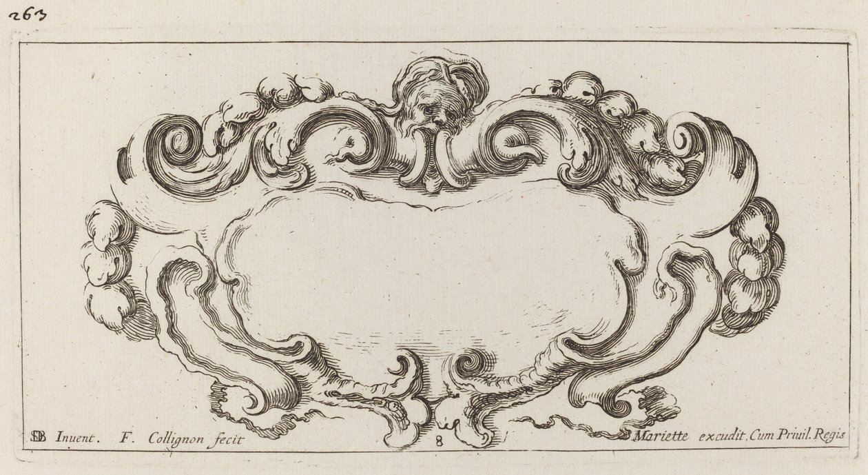 Cartucho de François Collignon after Stefano Della Bella