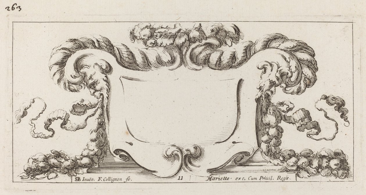 Cartucho de François Collignon after Stefano Della Bella