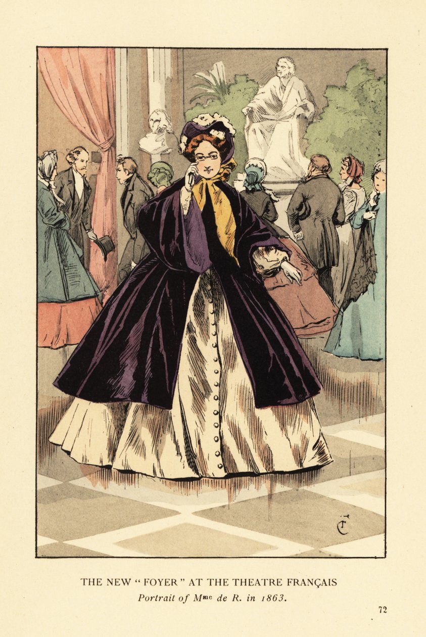 El nuevo vestíbulo del Teatro Francés de François Courboin