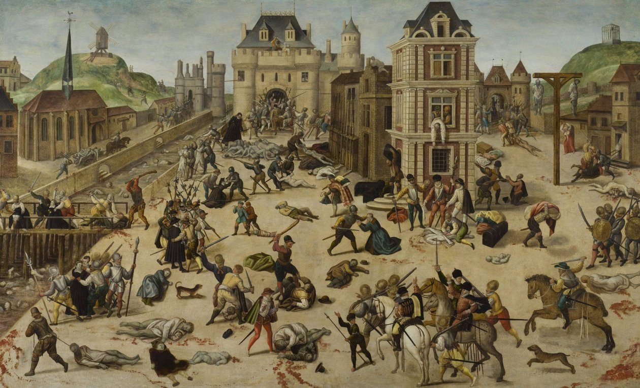 Masacre del día de San Bartolomé de Francois Dubois