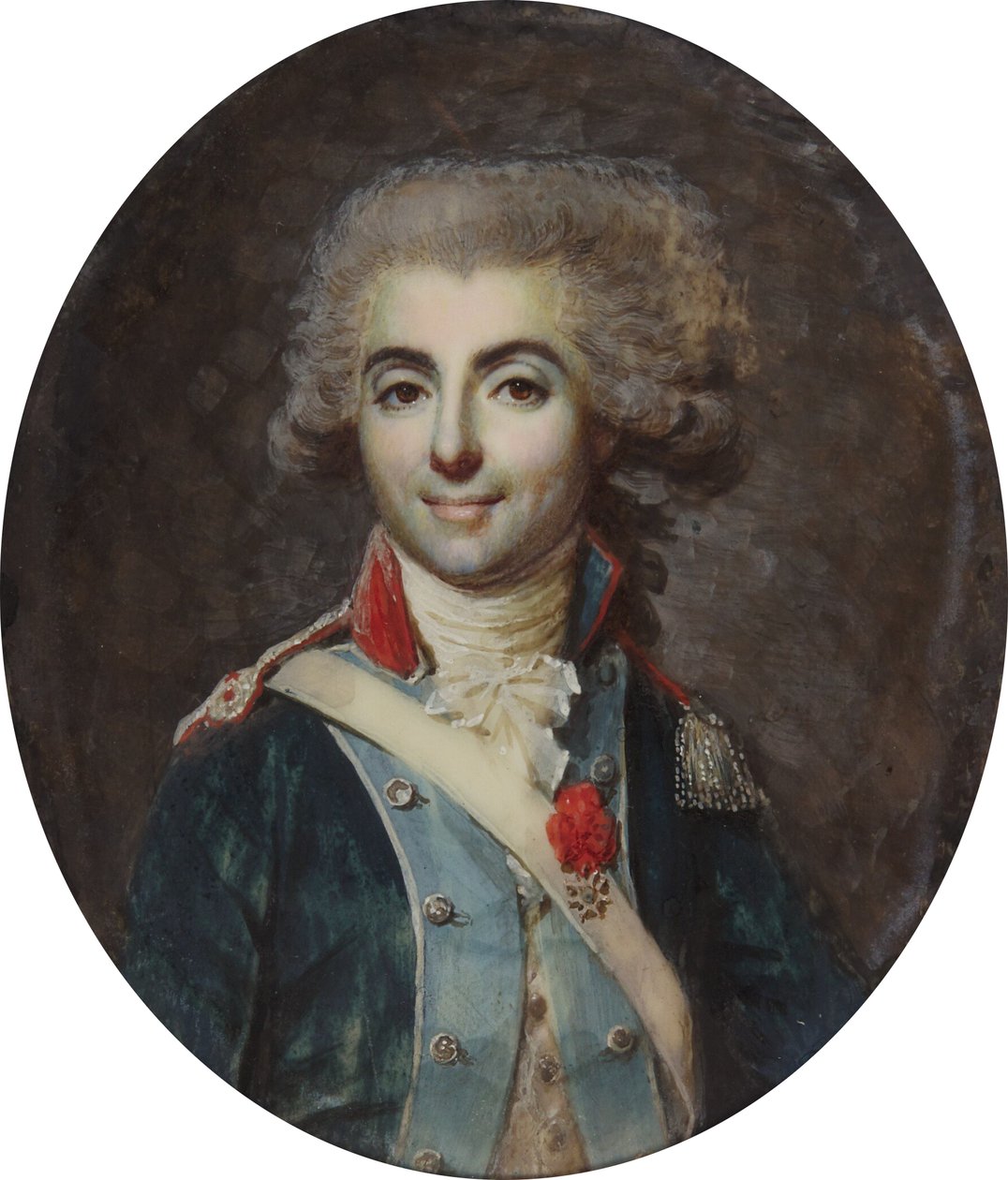 Retrato de Antoine Bertin, llamado el chevalier Bertin. de Francois Dumont
