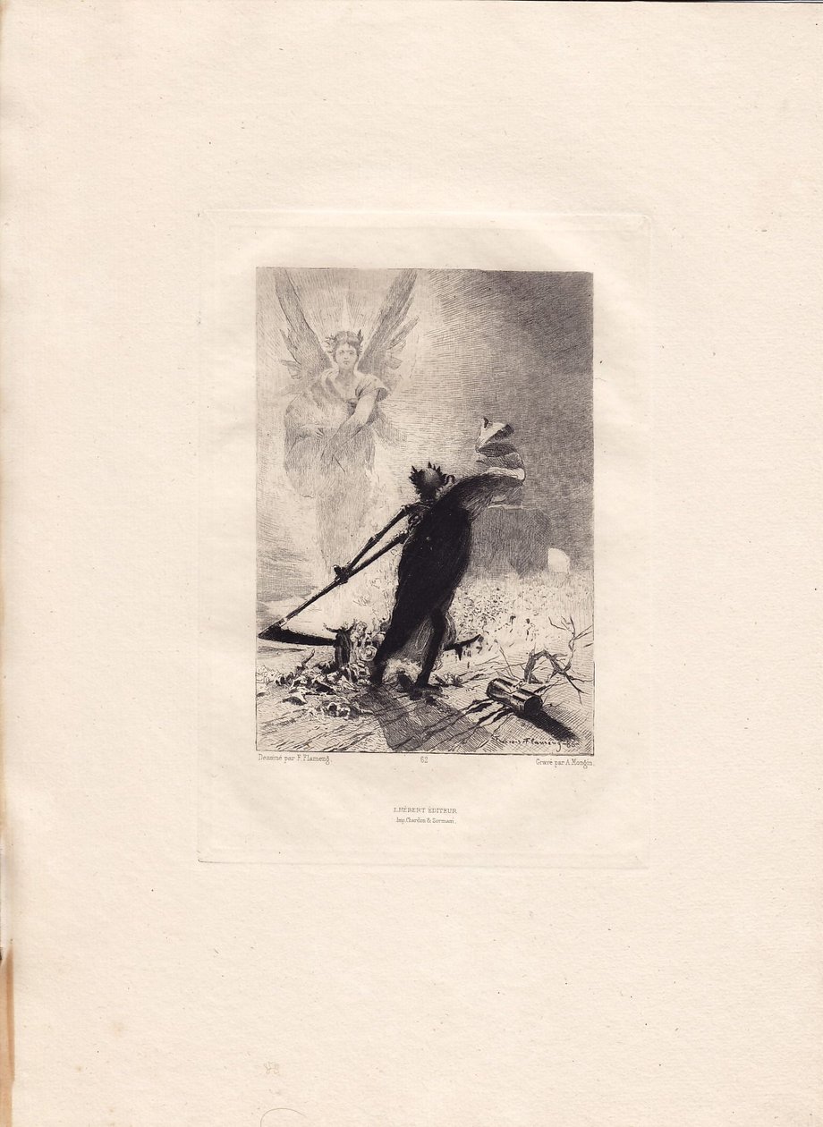 François Flameng - Victor Hugo - Las contemplaciones - La Parca de Francois Flameng