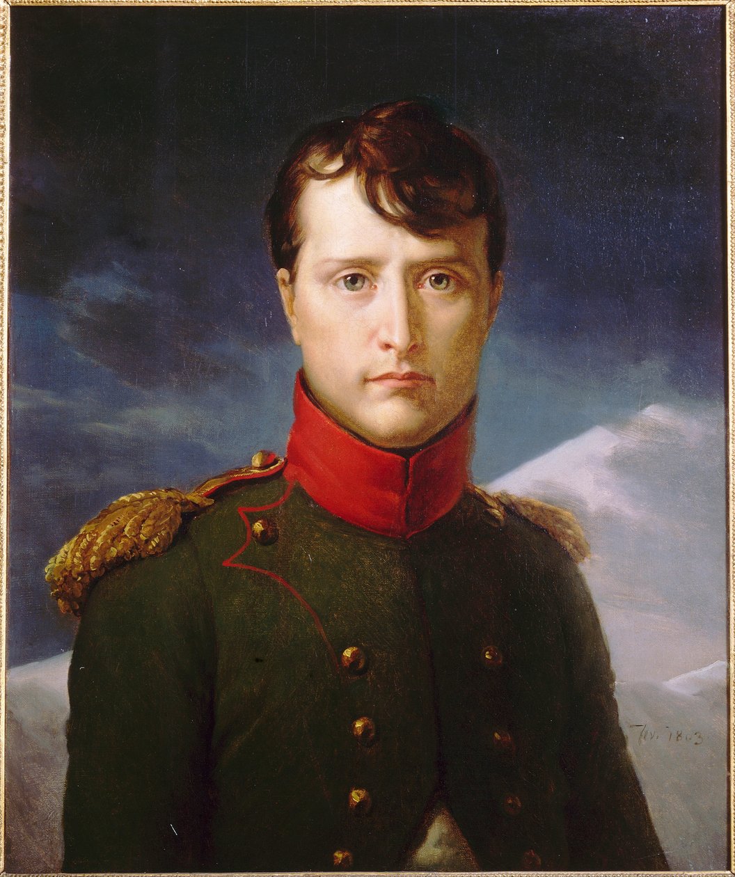 Napoleón Bonaparte Primer Cónsul de François Gérard