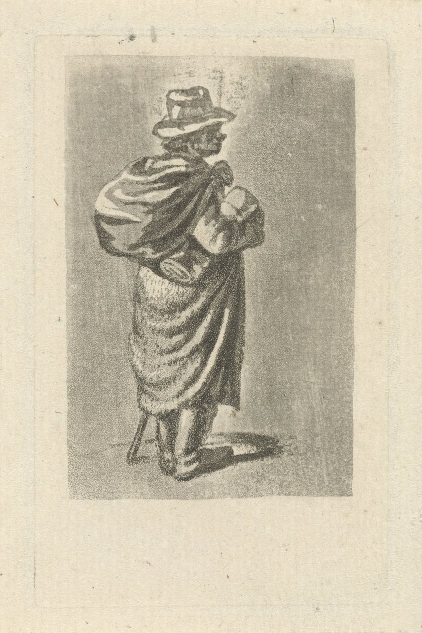 Viajero con bolso en la espalda de François Joseph Pfeiffer (II)