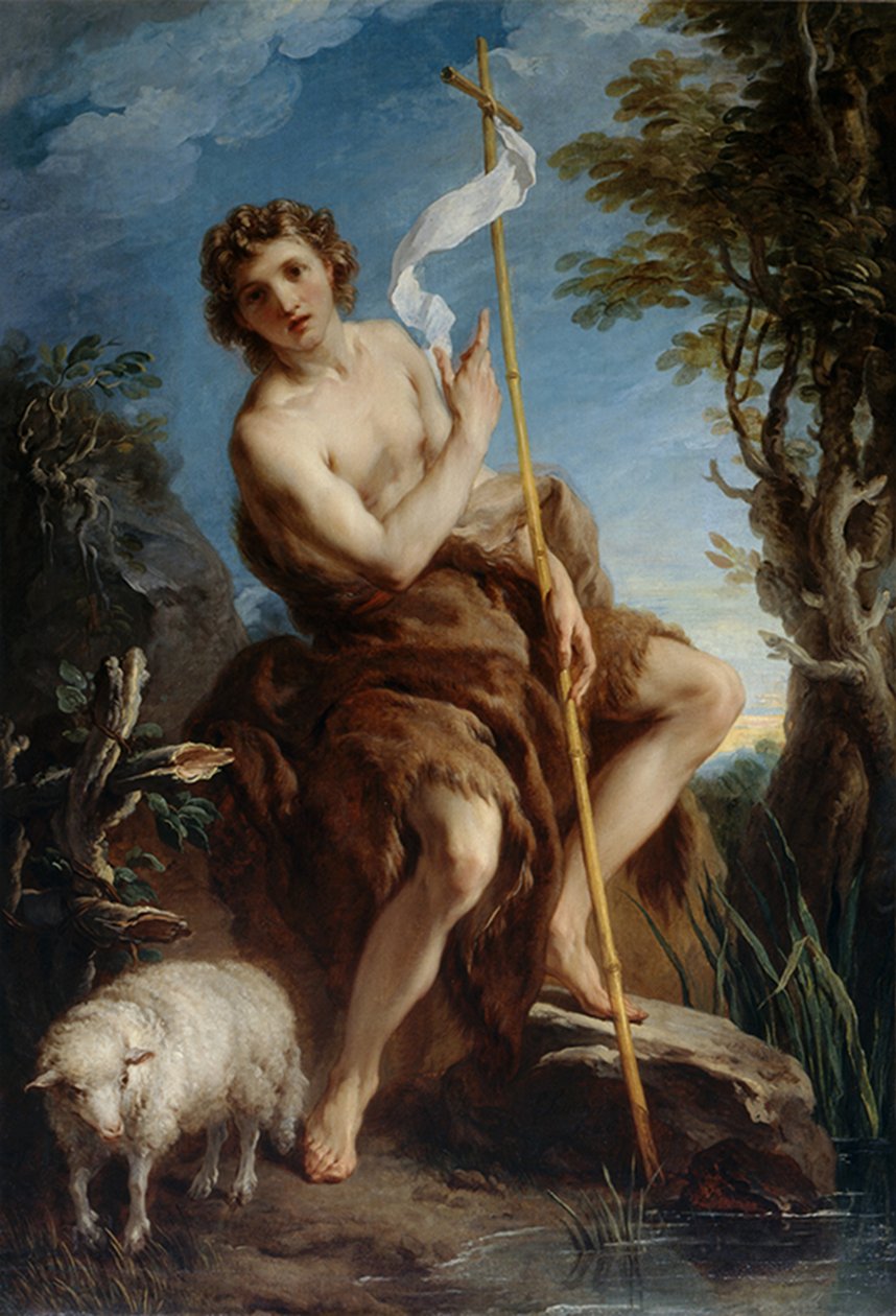 San Juan Bautista de François Lemoyne
