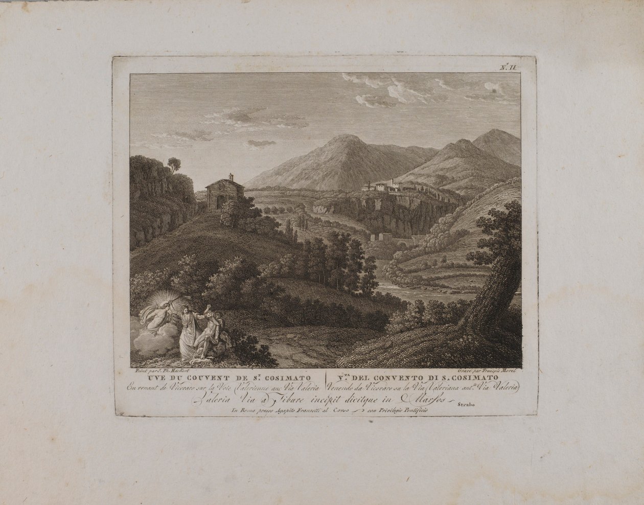 Uve (sic) del Convento de San Cosimato (nº II) de François Morel