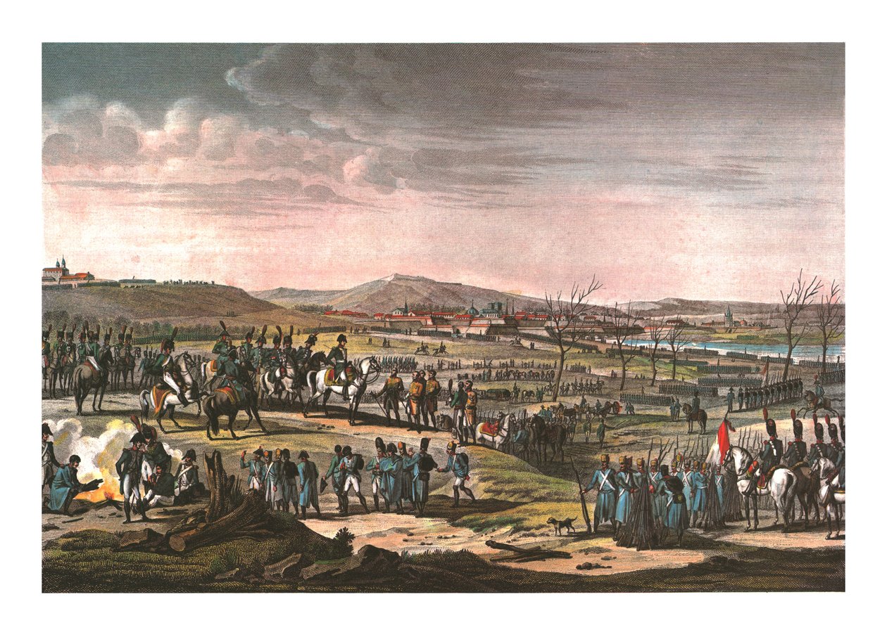 La Toma de Ulm, 17 de octubre de 1805, c1850 de François Pigeot