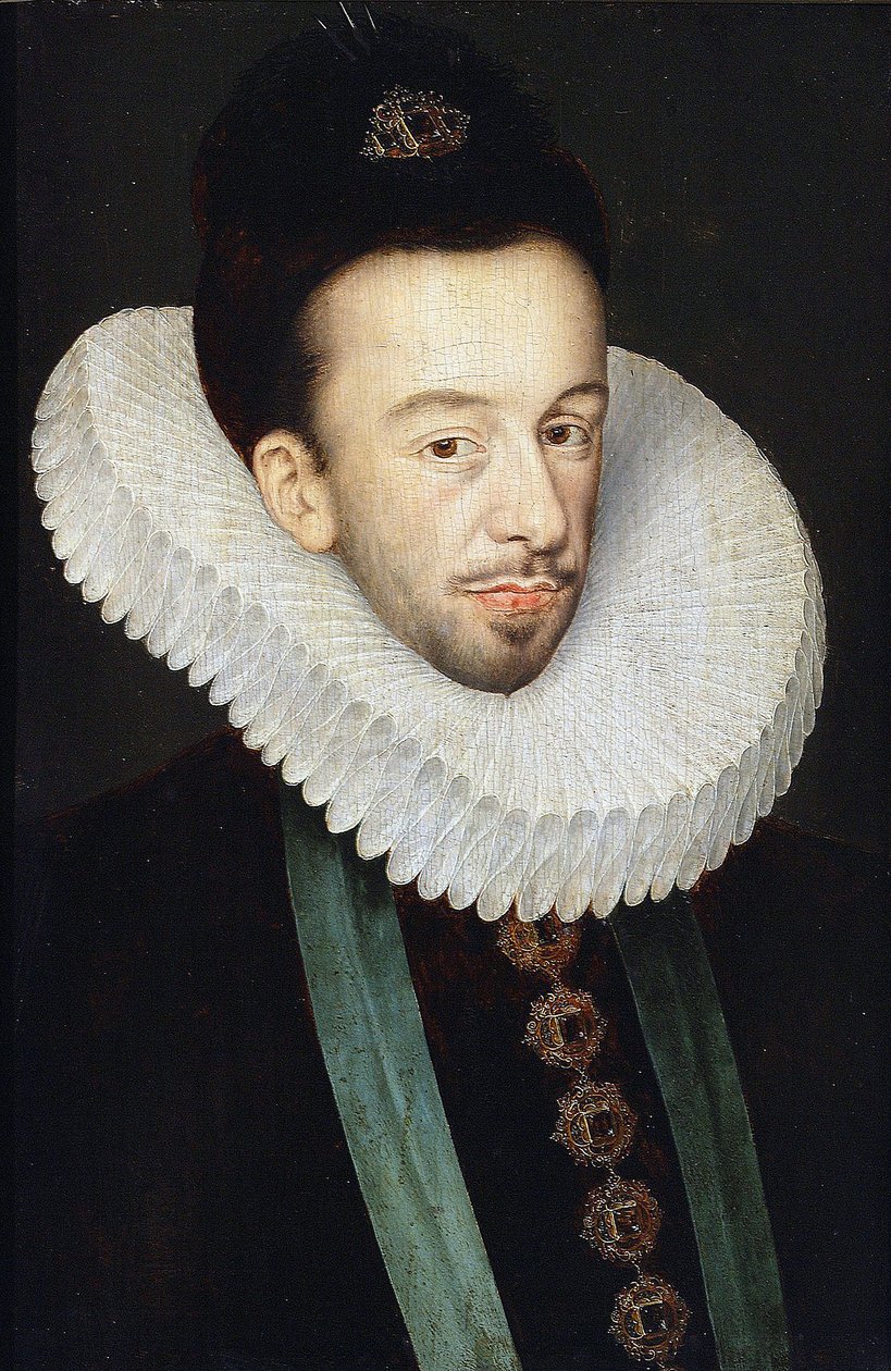 Retrato de Enrique III de Francia, Rey de Polonia y Gran Duque de Lituania de François Quesnel