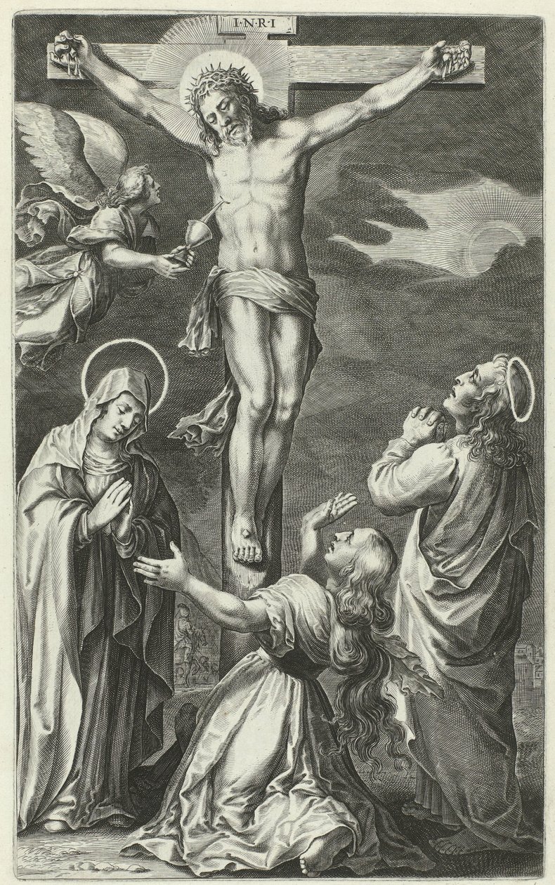 Cristo en la cruz Vida de Cristo (título de la serie) de François Stuerhelt (possibly)