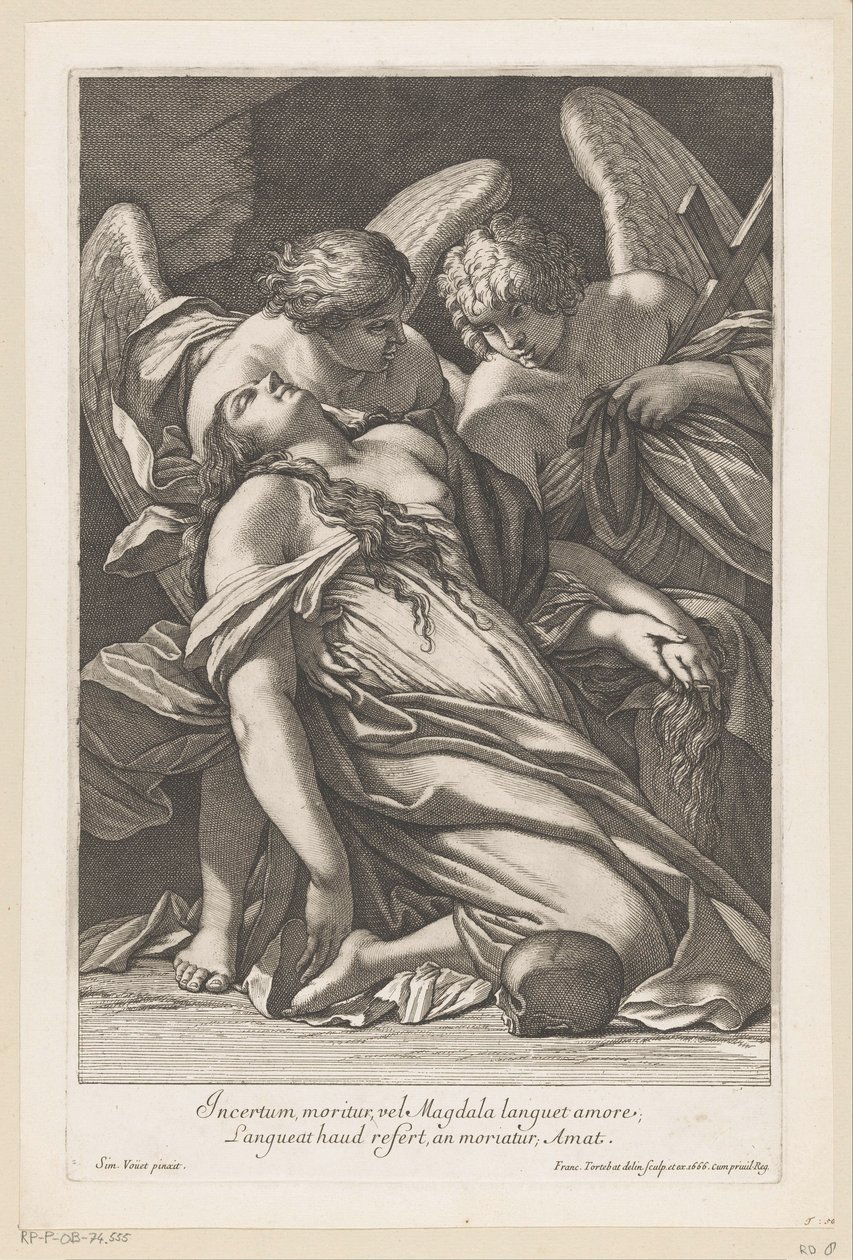 muerte de magdalena de François Tortebat