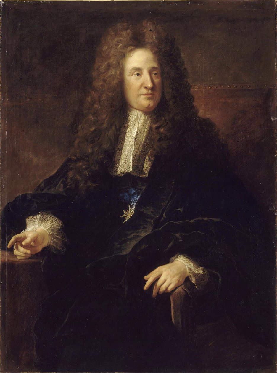 Retrato de Jules Hardouin-Mansart de François Troy de