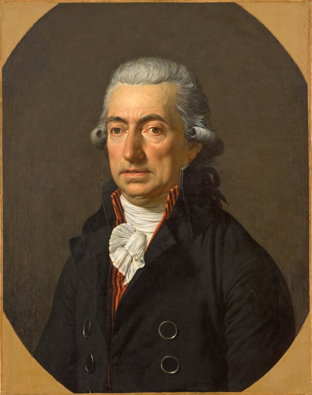 Retrato del Sr. Joseph Fabre, padre del Artista de Francois Xavier Fabre