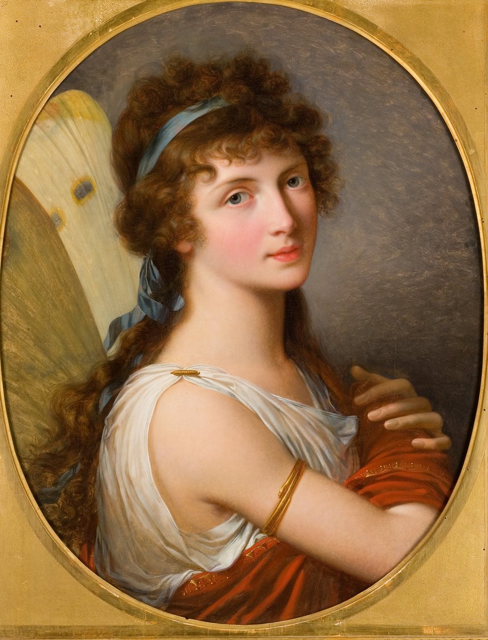 Retrato de Lady Charlemont como Psique de Francois-Xavier Fabre