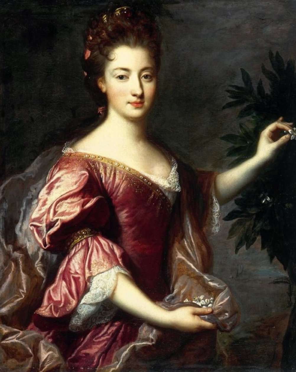 François de Troy - María Ana de Borbón, princesa de Conti de Francois de Troy