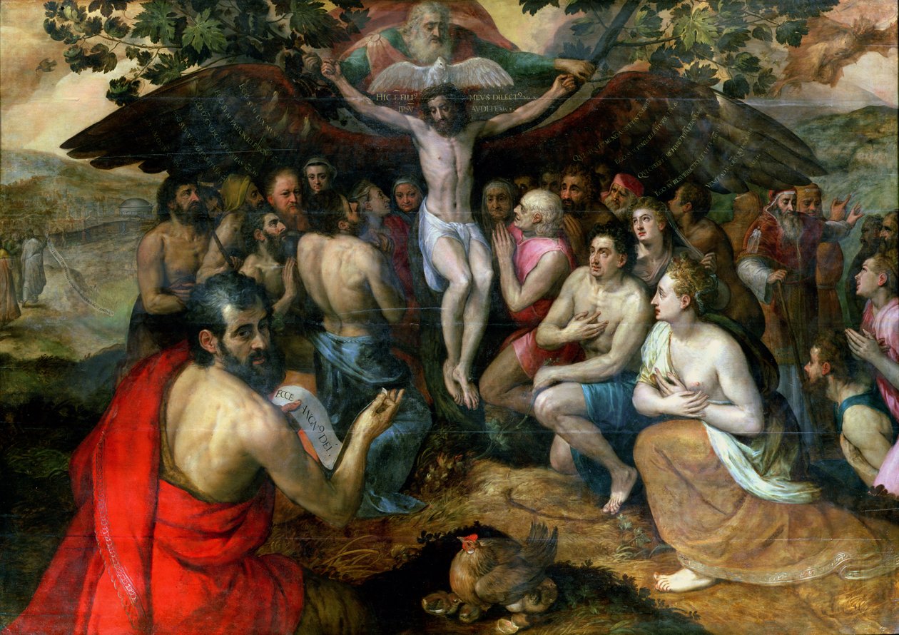 Alegoría de la Trinidad de Frans Floris