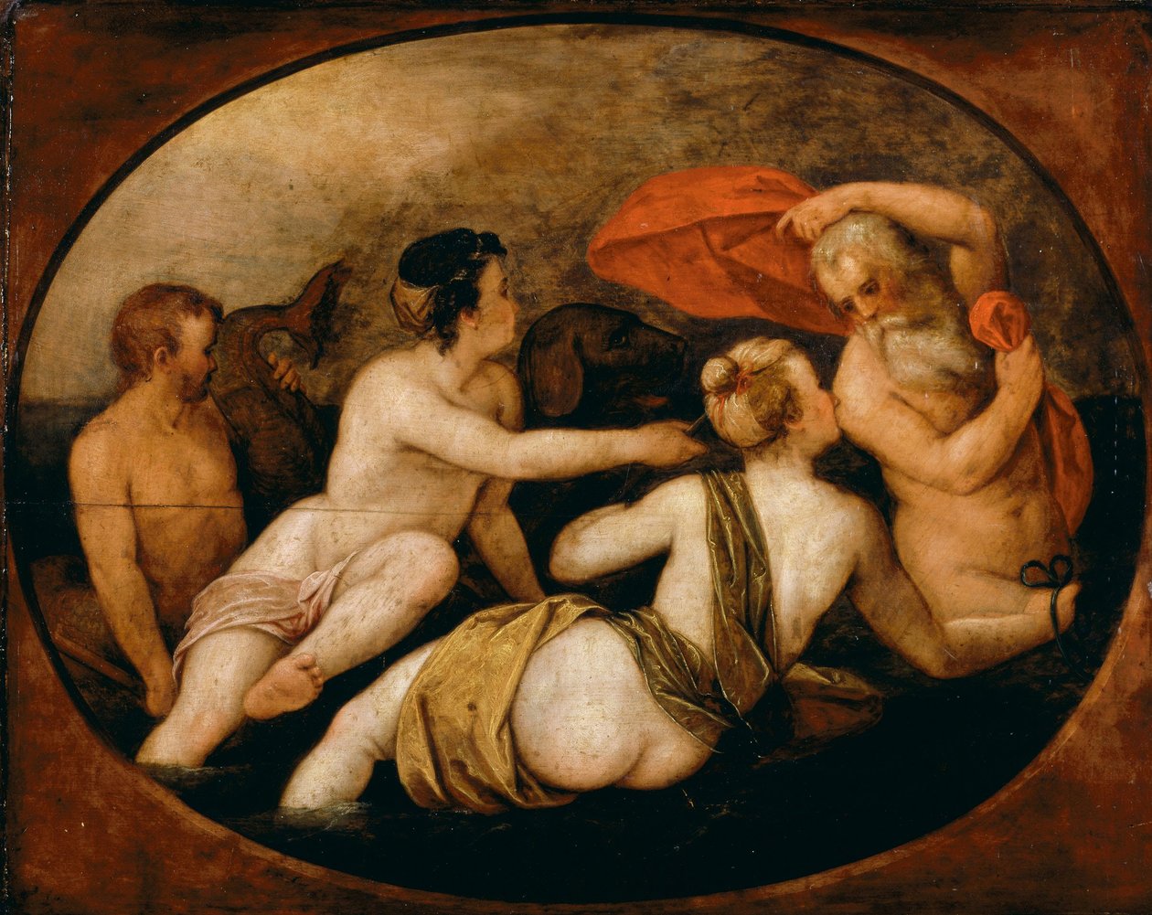 Deidades marinas de Frans Floris