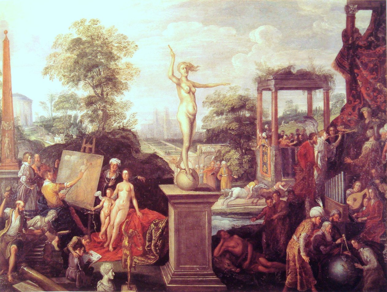 Alegoría de la Ocasión de Frans II Francken the Younger