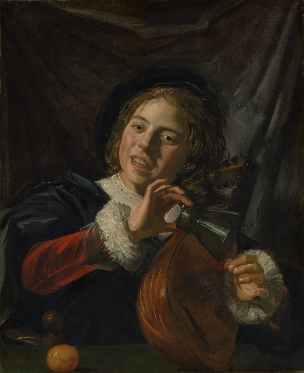 Niño con un laúd de Frans Hals