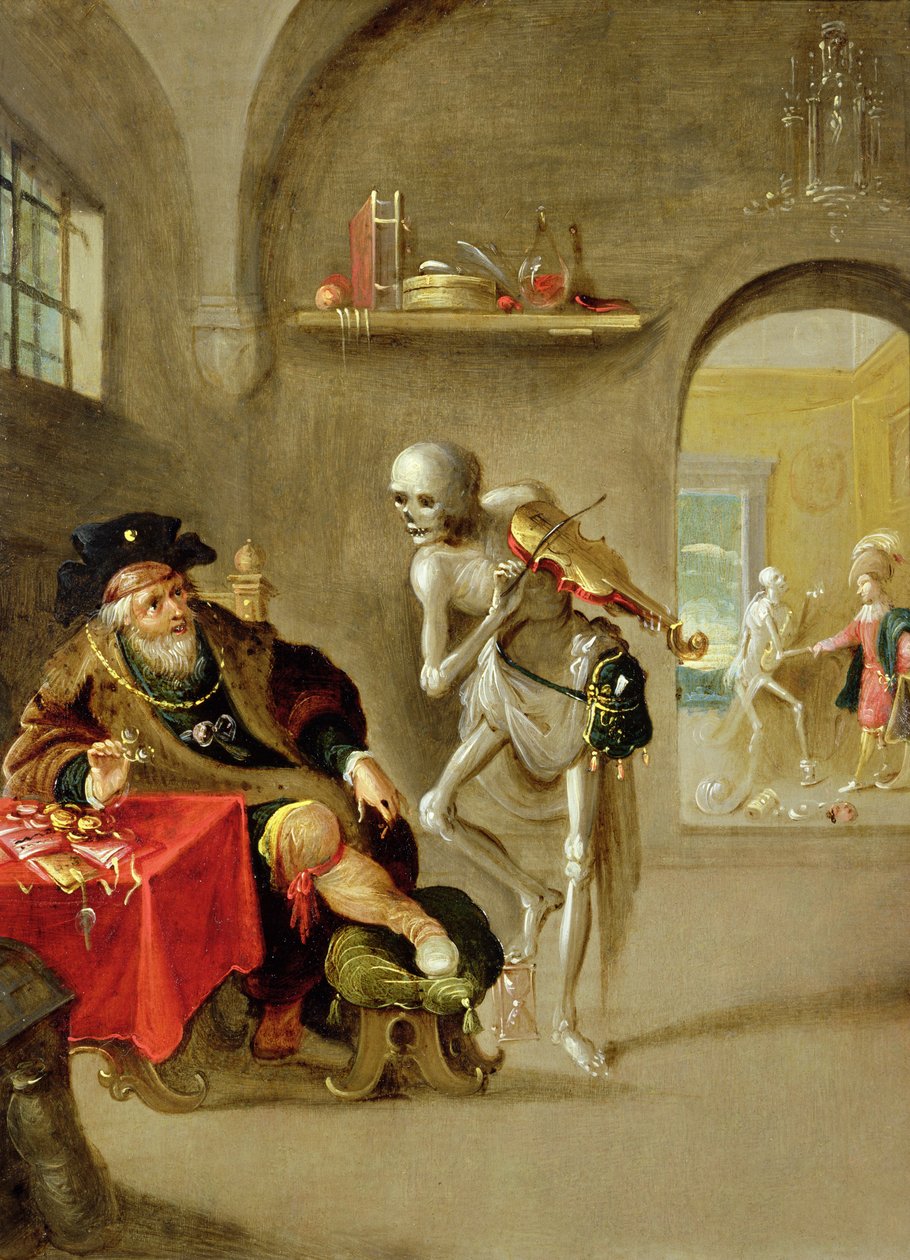 La danza de la muerte de Frans II Francken the Younger