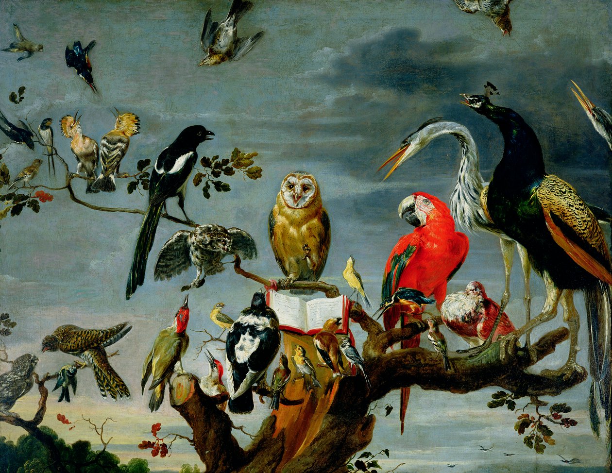 Concierto de Pájaros de Frans Snyders or Snijders
