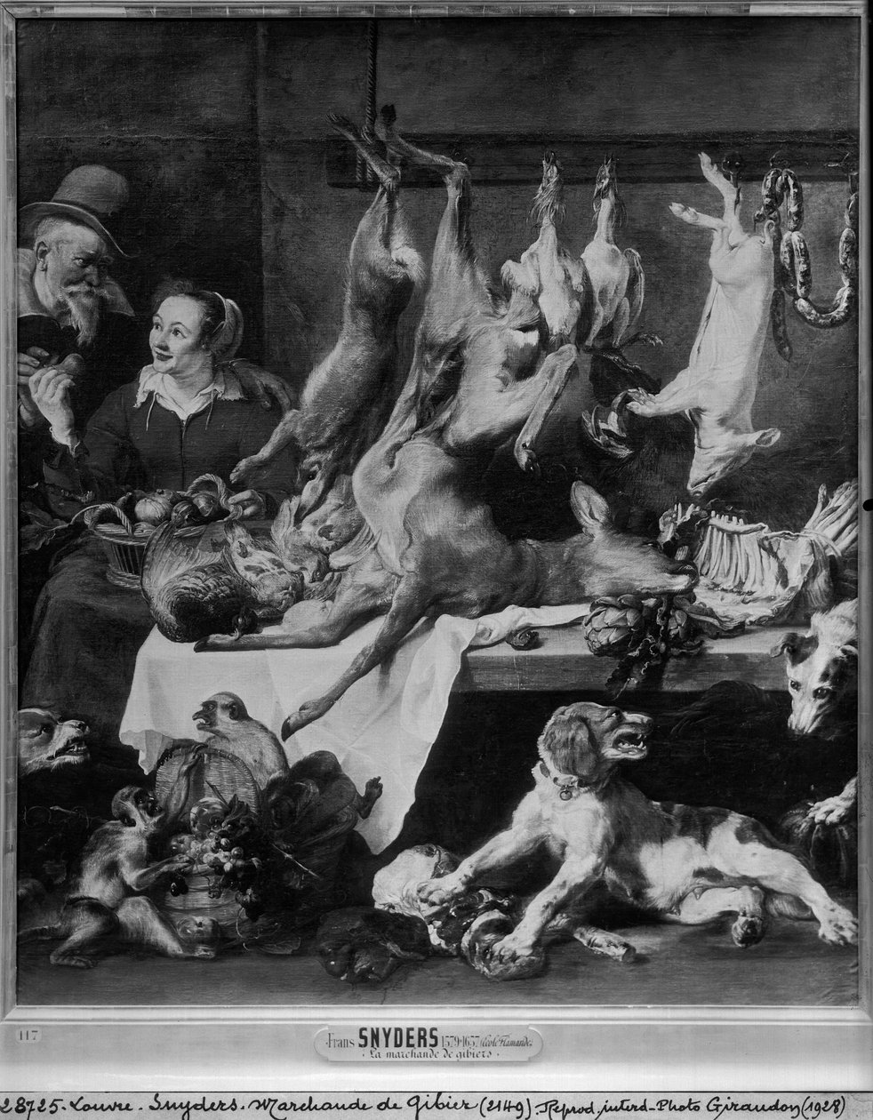 El vendedor de juegos de Frans Snyders or Snijders
