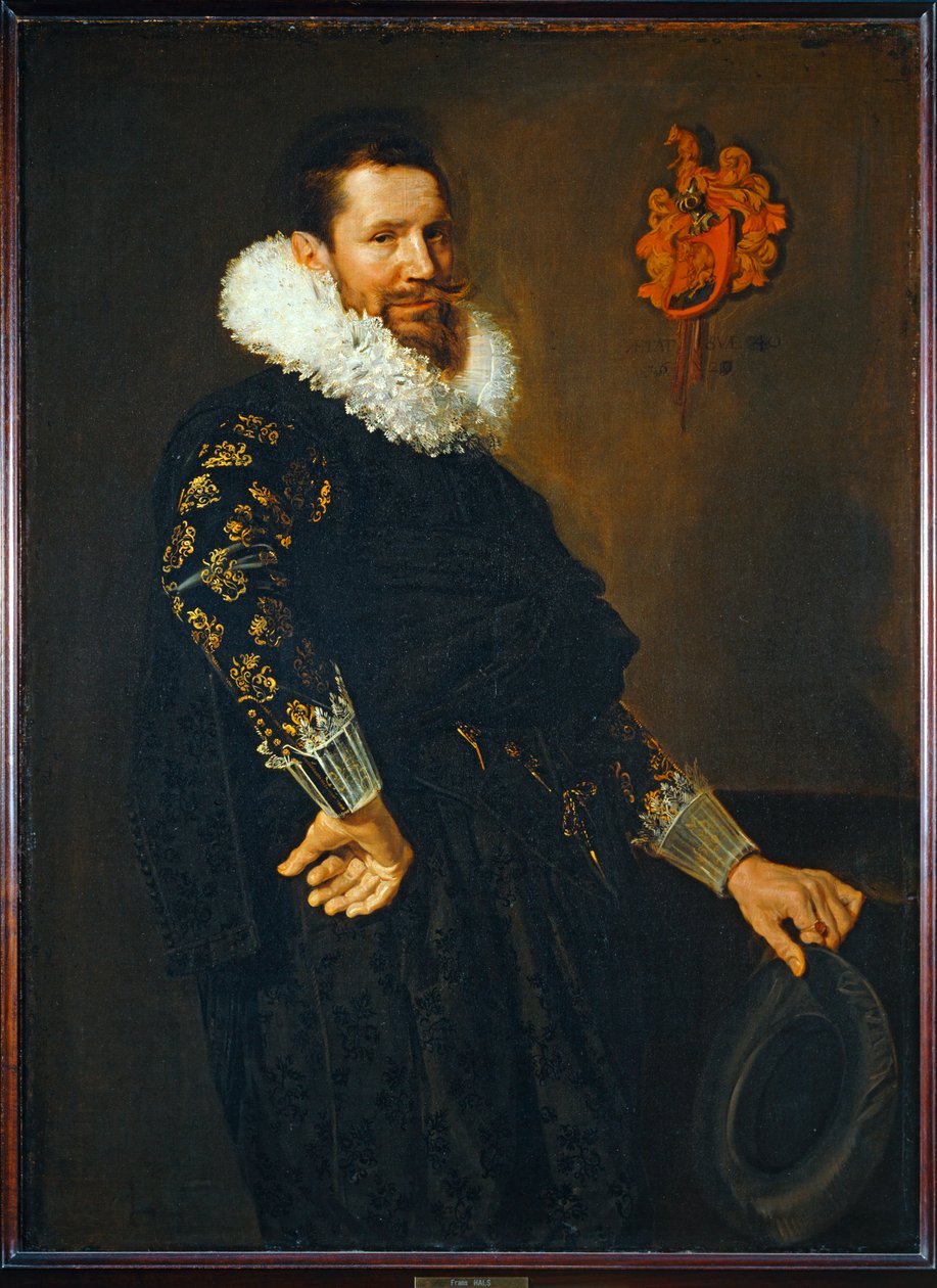 Paulus van Beresteyn, homme de loi à Haarlem. 1619 - Paulus van Beresteyn, abogado en Harlem. 1619 ... de Frans (School of) Hals